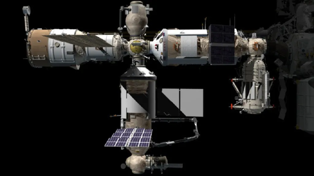 Modul Nauka bude na dolní části ISS