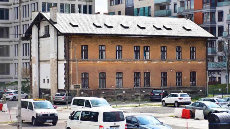 Budova nádraží Rohanský ostrov