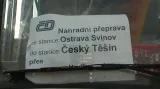 Náhradní autobusová doprava do Českého Těšína