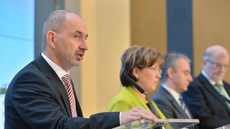 Martin Kuba (ODS) po jednání tripartity