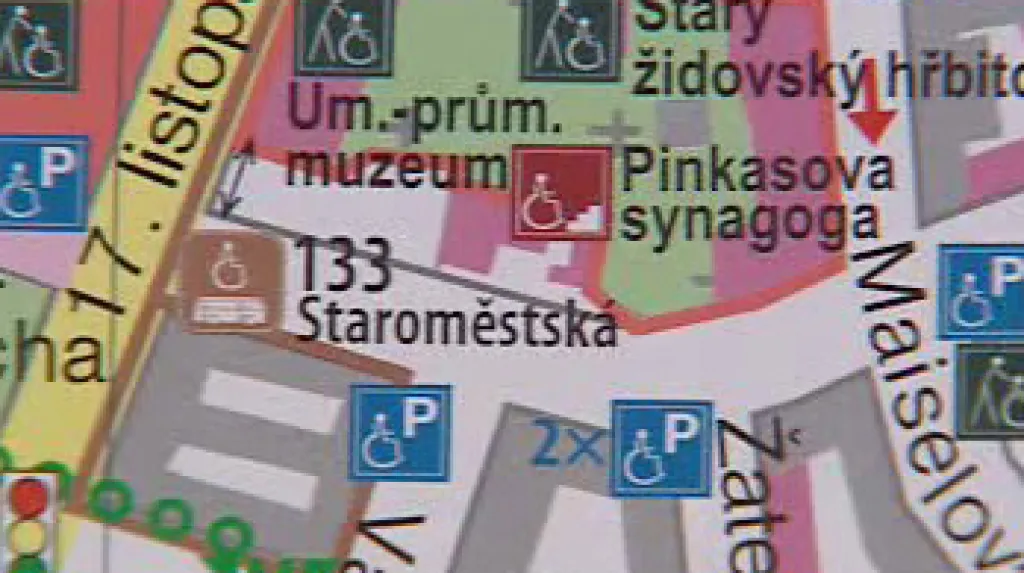 Atlas přístupnosti pro osoby s omezenou schopností pohybu