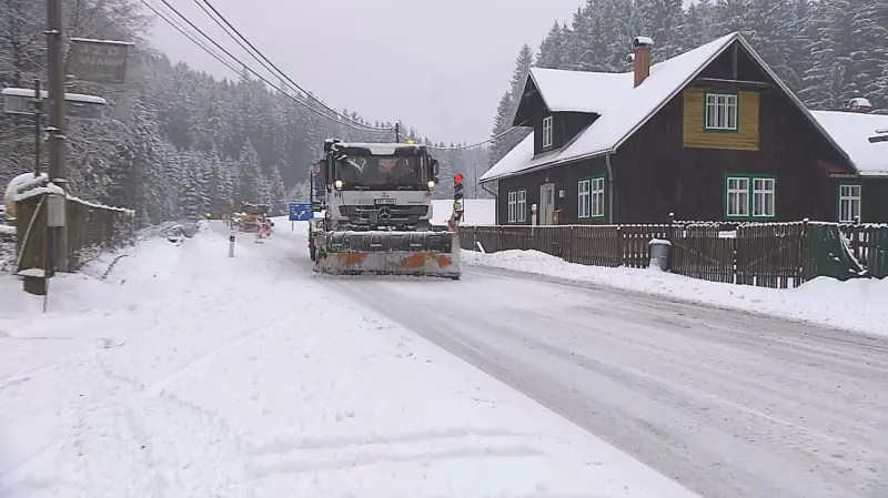 Sjízdnost v Beskydech
