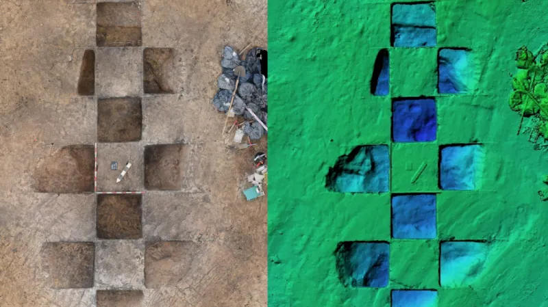 Kromě domů jsou důležitým nálezem i okolní jámy – sloužily k těžbě hlíny a následně byly zaplněny odpadem. Právě odpad tak tvoří okno do každodenního života neolitických lidí