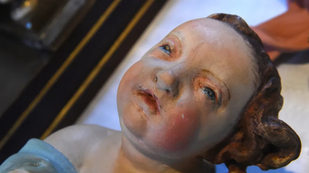 Barokní anděl - Dolní Životice