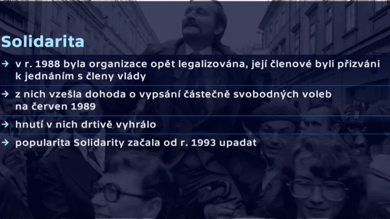 40 let od vzniku Solidarity