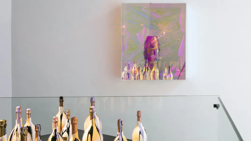 Z výstavy Anselm Reyle: Radiant Adventure