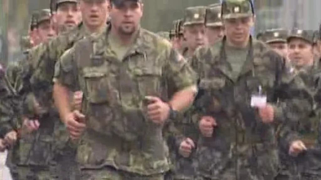Vyškovští vojáci při výcviku