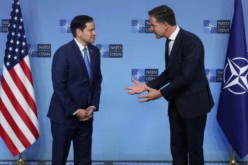 Rubio ujistil, že USA jsou součástí NATO a chtějí Alianci silnější
