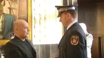 Předávání ocenění Českého červeného kříže