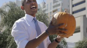 Barack Obama se chystá na Halloween