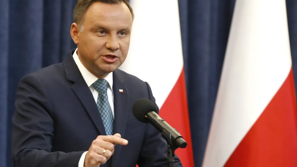 Polský prezident Andrzej Duda