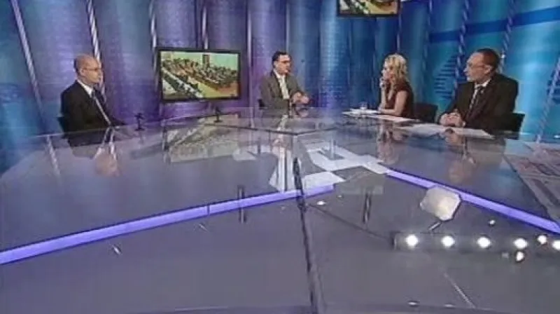 Bohuslav Sobotka a Petr Nečas ve Studiu 6