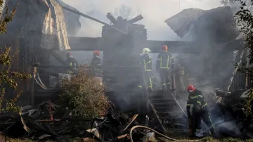 Důsledky ruského útoku na předměstí Lvova