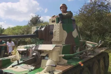 Tankový den v Lešanech připomíná techniku druhé světové války