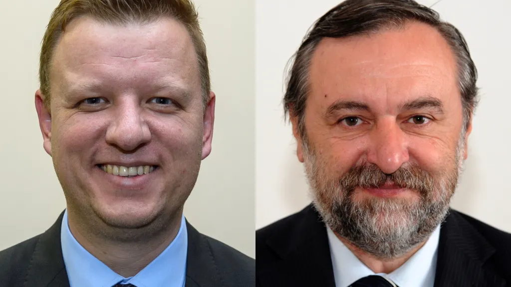 Hynek Hanza a Zdeněk Bergman