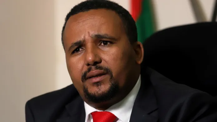 Etiopský opoziční novinář a aktivista Jawar Mohammed