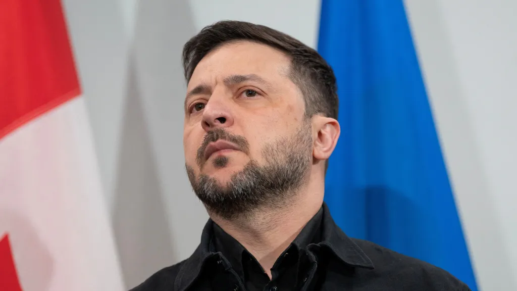 Ukrajinský prezident Volodymyr Zelenskyj