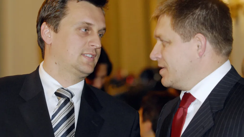 Andrej Danko a Robert Fico