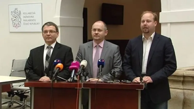 Mimořádný brífink ČSSD k aktuální politické situaci