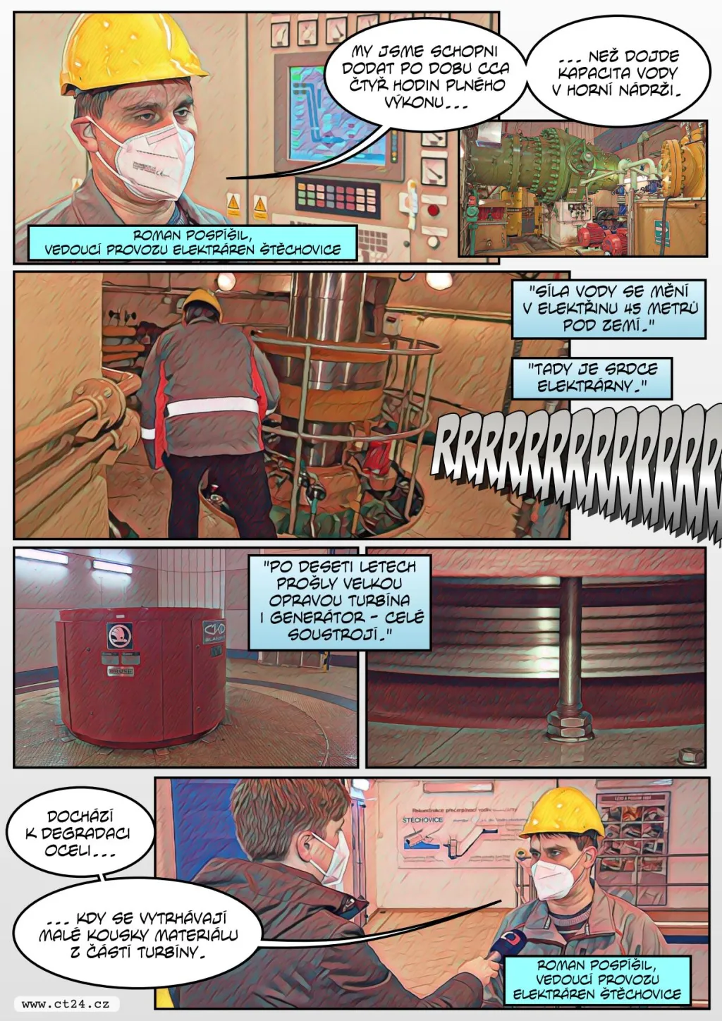 Rekonstrukce elektrárny ve Štěchovicích