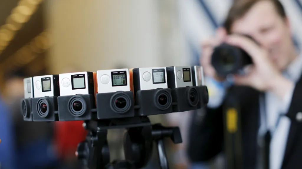 Kamera pro snímání videí ve 360 stupních