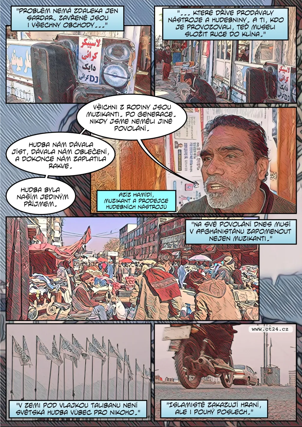 Hudba v Afghánistánu utichla