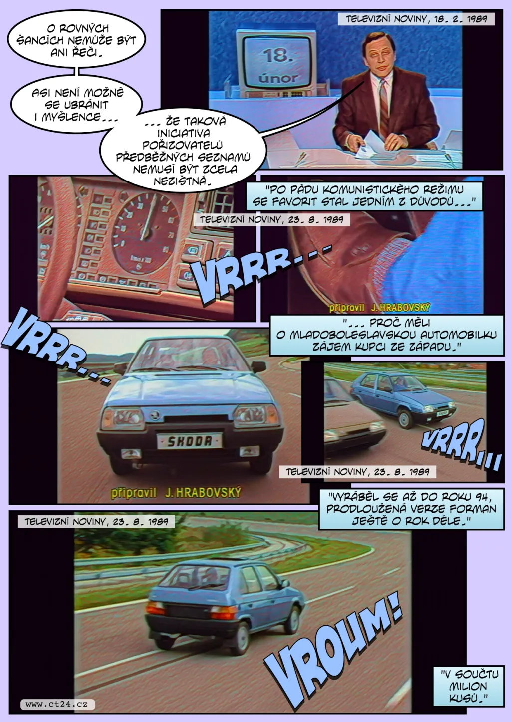 První národní vůz