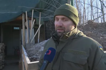 Jsme v první linii obrany Charkovské oblasti, popisuje ukrajinský voják sloužící nedaleko hranic s Ruskem