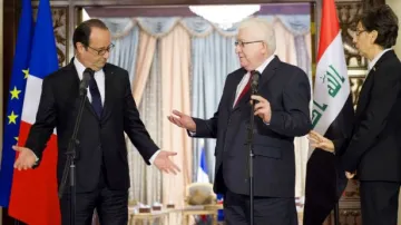 Hollande slíbil Iráku pomoc v boji proti radikálům