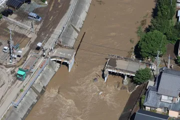 Japonsko zasáhl tajfun Talas, zemřeli dva lidé