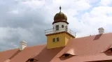Nová střecha zámku ve Štědré