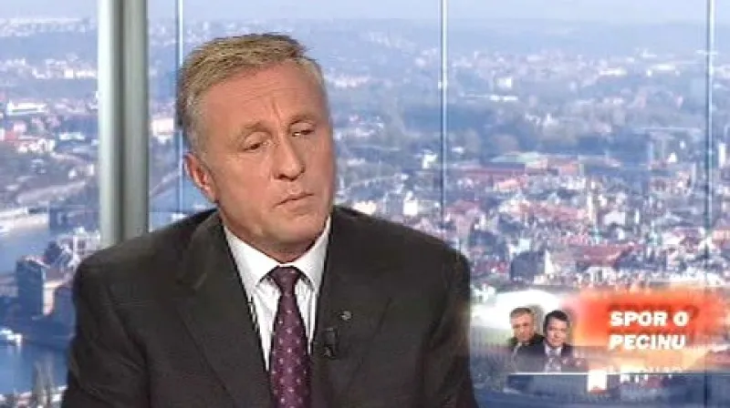 Mirek Topolánek v OVM