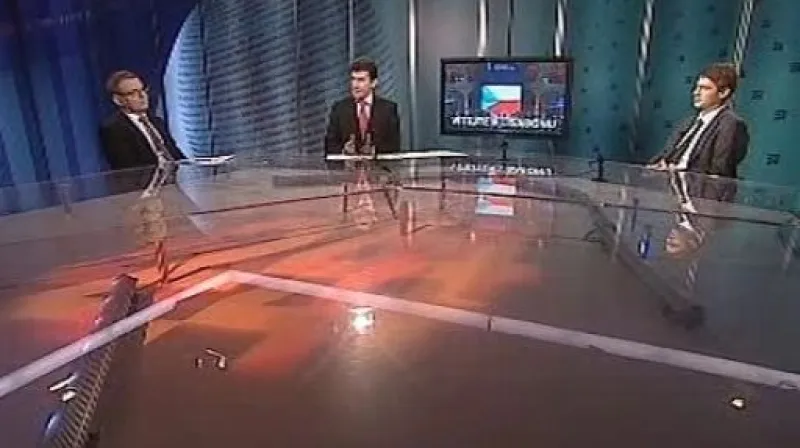 Lubomír Zaorálek a Petr Mach v Událostech, komentářích