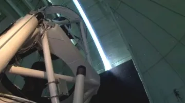 Teleskop v chilské poušti