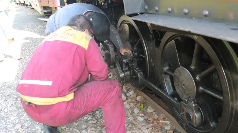 Z víkendových jízd parních vlaků