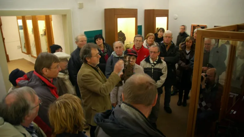 Z výstavy hodin v Krkonošském muzeu v Jilemnici