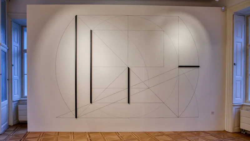 Z výstavy Stanislav Kolíbal 100 v Museu Kampa