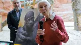 Bioložka Jane Goodallová v pražské zoo
