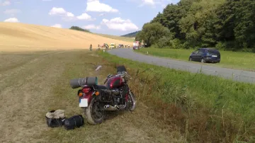 Nehoda motorky