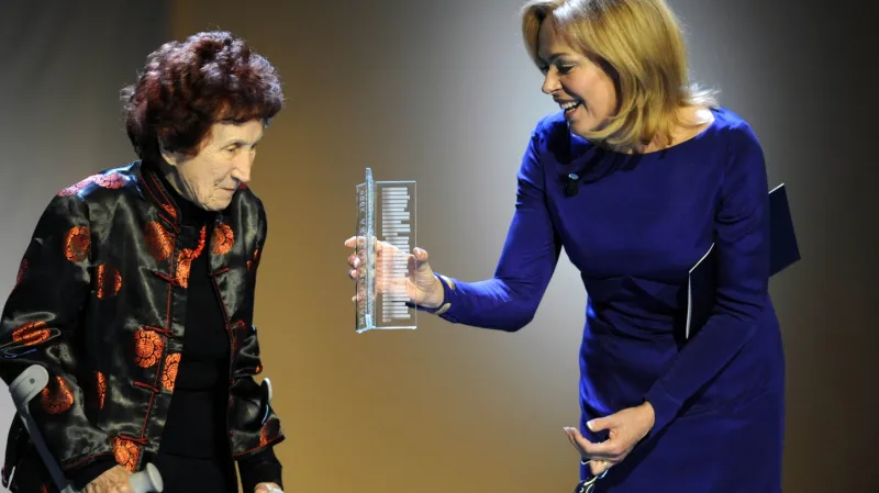 Bohumila Grögerová a Dagmar Havlová