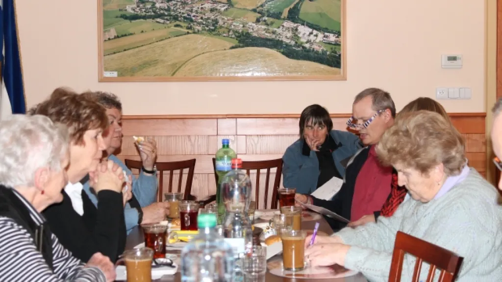 Lánov - setkání spolků s představiteli obce