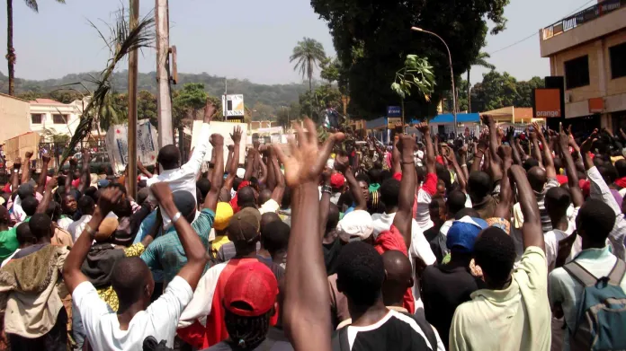 Protesty ve Středoafrické republice