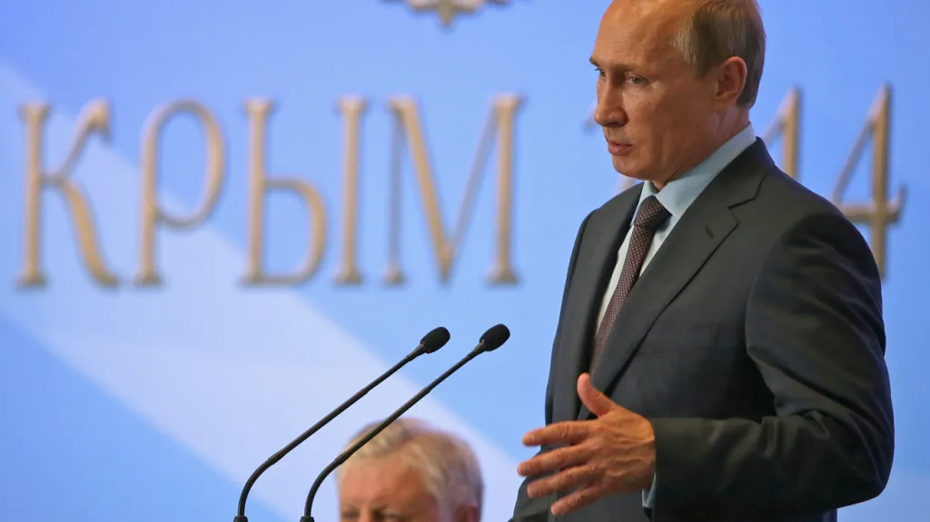 Vladimir Putin na návštěvě Krymu