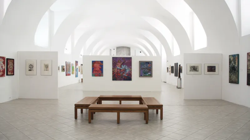 Z výstavy Zbyšek Sion: Výběr obrazů a kreseb z 60. a 70. let