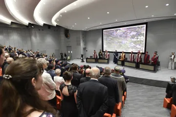 Zlínská univerzita otevřela zrekonstruovanou aulu a oslavila dvacáté výročí