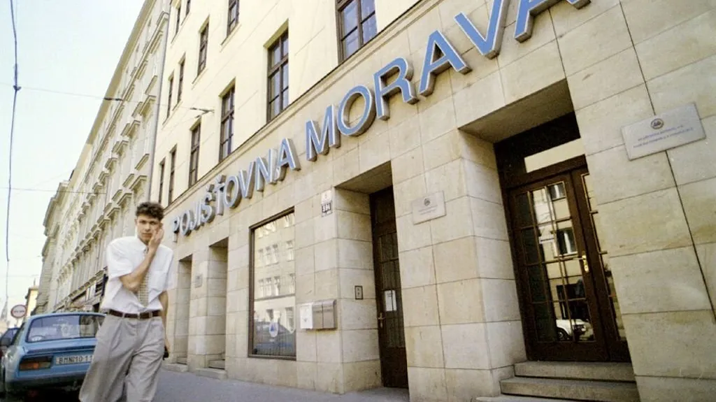 Pojišťovna Morava v Brně (snímek z roku 1998)