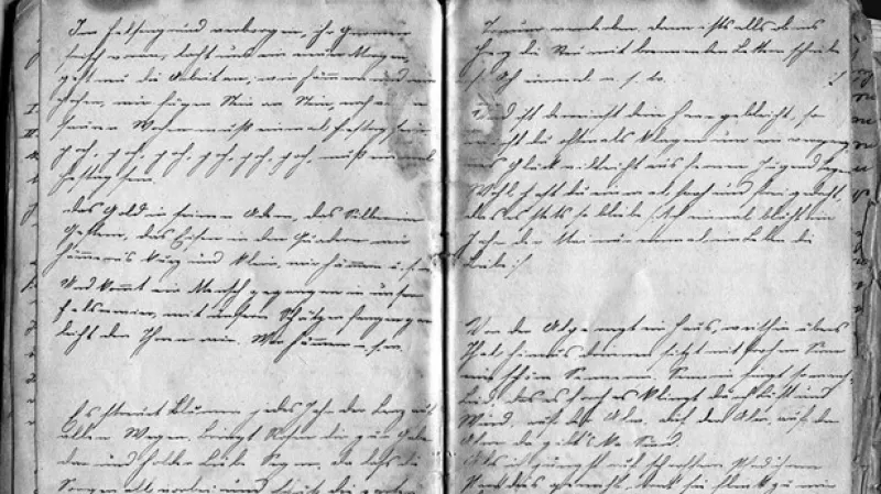 Faksimile deníku Hildy Korberové