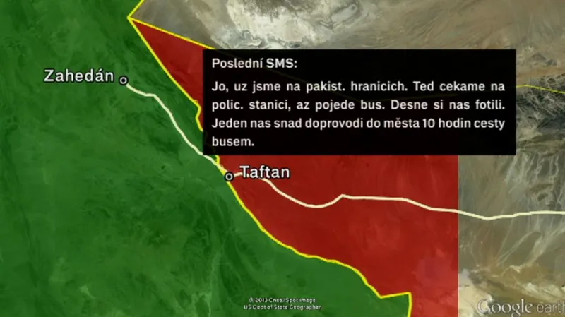 Poslední SMS poslaly dívky z hranic