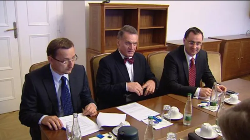 Boris Šťastný a Karel Březina v Událostech, komentářích