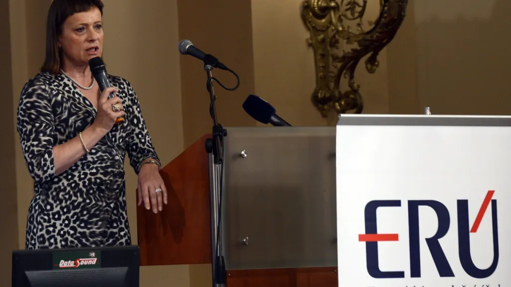 Předsedkyně ERÚ Alena Vitásková